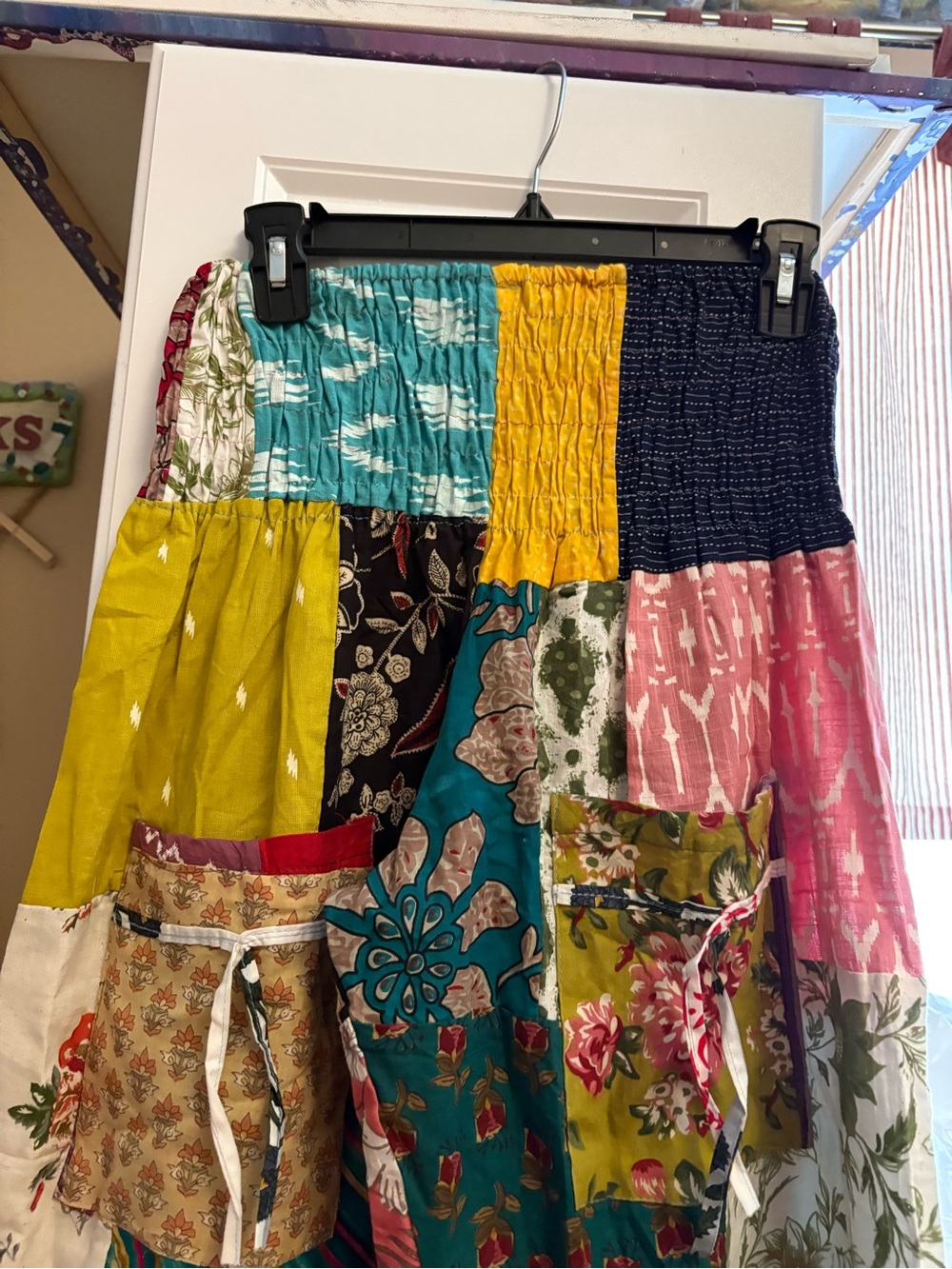 NWT Kathmandu Multicolor Patchwork Joggers - Picture 4 of 4